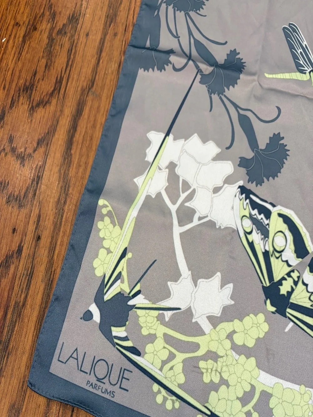 Lalique Parfums Paris Silk Square Scarf 20